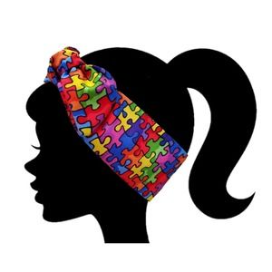 Autism Awareness Ladies Headband